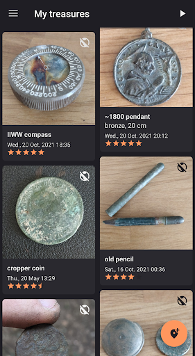 Treasure Logger - Metal detect Screen 2