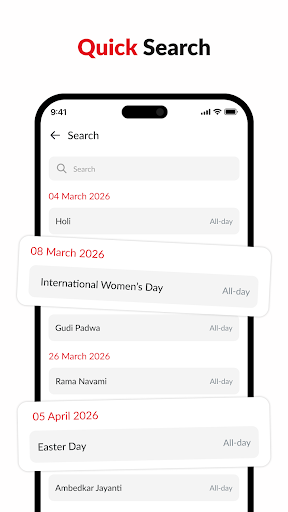 Calendar: Events 2026 screenshot 4