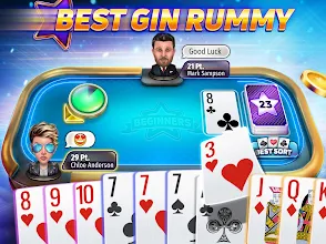 Gin Rummy Stars Free Online Rummy Card Game Apps On Google Play