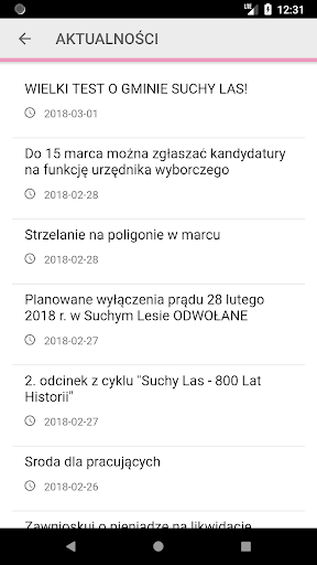 eUrząd Suchy Las Screen 2