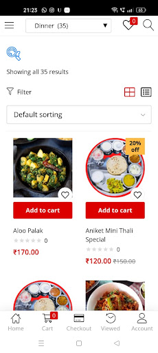 Hotel Aniket Dining Hall Screen 3