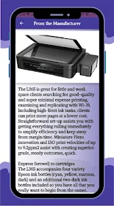 Epson L365 Printer Guide