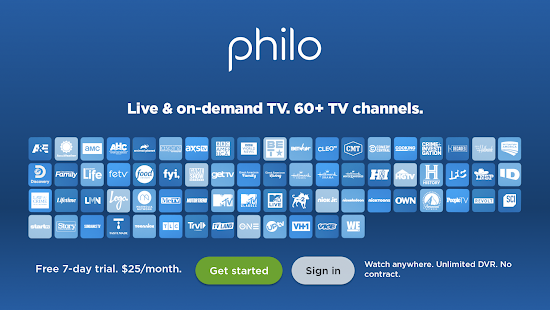 Philo: Live and On-Demand TV Screenshot