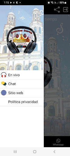Android application Princesa Stereo screenshort