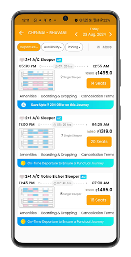 Sri Auto Travels Screen 3