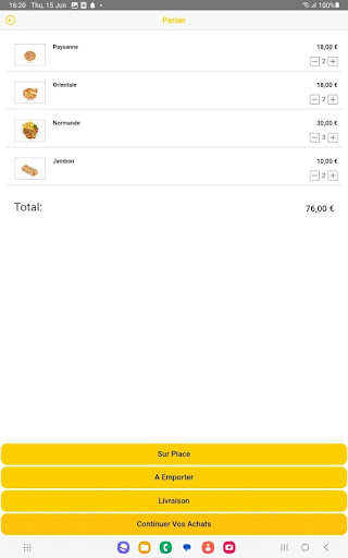 My Pizza Screen 2