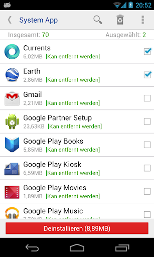 App-Vorschau