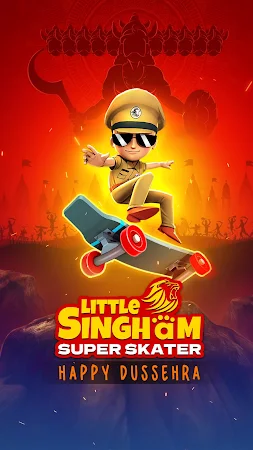 Game screenshot Little Singham Super Skater mod apk