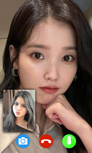 IU Fake Video Call & Chat Screen 2