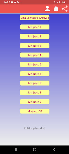 Android application JUEGA y GANA PARAGUAY screenshort