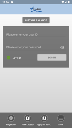 GSA FCU Screen 2