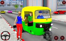 City Tuk Tuk Rickshaw 3D Gamesのおすすめ画像5