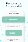 screenshot of Easy Meal Planner App