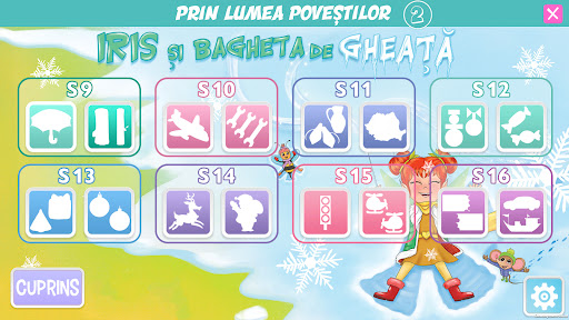 Android application Iris si bagheta de gheata screenshort