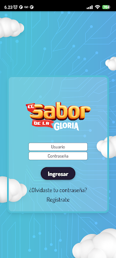 Android application El Sabor de la Gloria screenshort