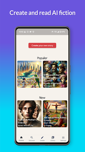 Okudu AI - Create Stories Screenshot 1 - AppWisp.com
