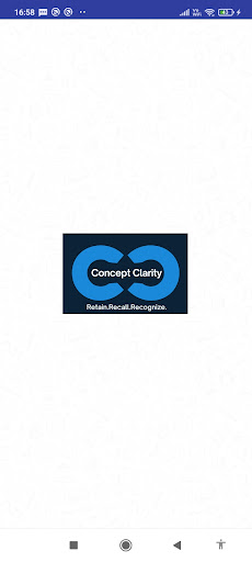 Android application Concept Clarity Learning App screenshort