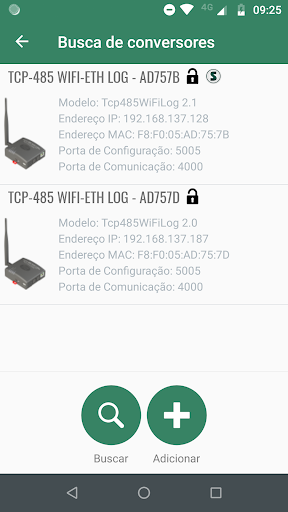 TCP-485 Config Screen 2
