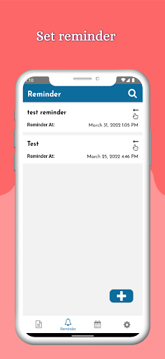 Crew Note - Notes, Reminder Screen 3
