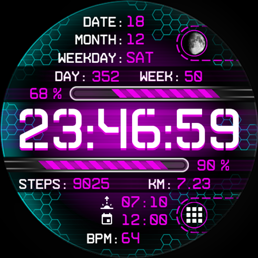 The DISTRICT - watch face logo