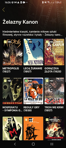 Android application FlixClassic screenshort