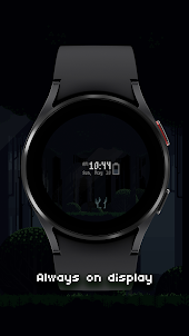 Pixel Forest Watch Face