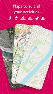 OS Maps: senderos para caminar y andar en bicicleta MOD APK (Pro desbloqueado) 5