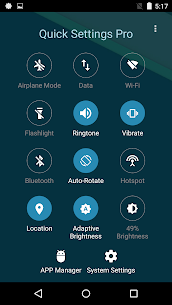 Super Quick Settings Pro MOD APK (Paid/Full) 4