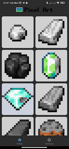 minecraft items pixel art