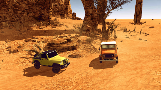 Offroad Jeep Drift Desert Race