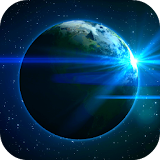 Earth In Space Video Wallpaper icon