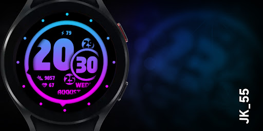 Android application JK_55 [Watch Face] Wear OS screenshort
