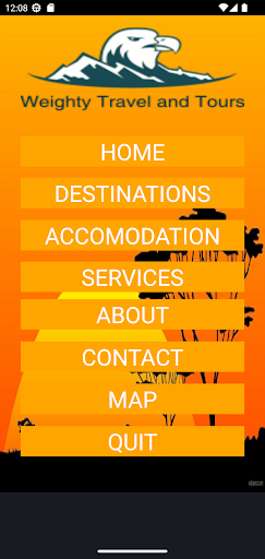 Weighty Travel And Tours Screen 3