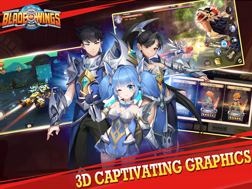 Télécharger Gratuit Blade & Wings: 3D Fantasy Anime of Fate & Legends APK MOD (Astuce) screenshots 1