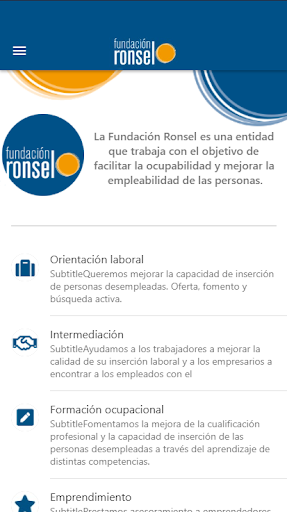 Fundación Ronsel Screen 2
