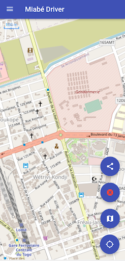 Android application MiabeDriver screenshort