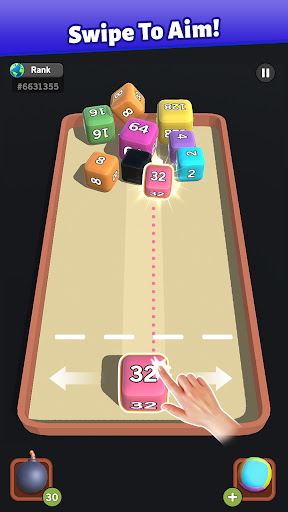 Android application Match Cube 3D Challenge screenshort