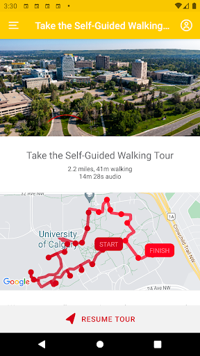 Discover UCalgary Guides Screen 2