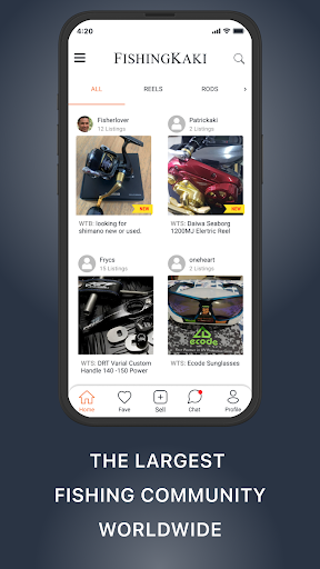 Android application FishingKaki screenshort