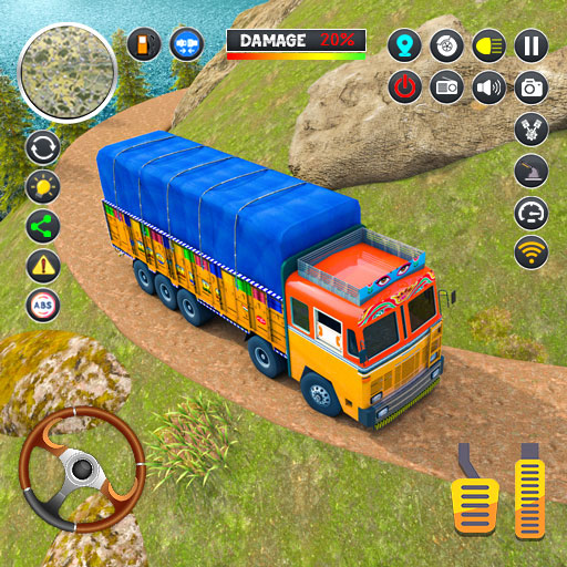 Indian Truck driving Sim Games logo