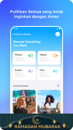 Dr.Fone -Pemulihan Data & Foto screenshot 1