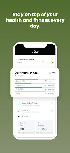 JOC Transformation Academy Screen 2