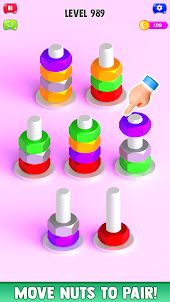 Nuts & Bolts Sort Puzzle Game