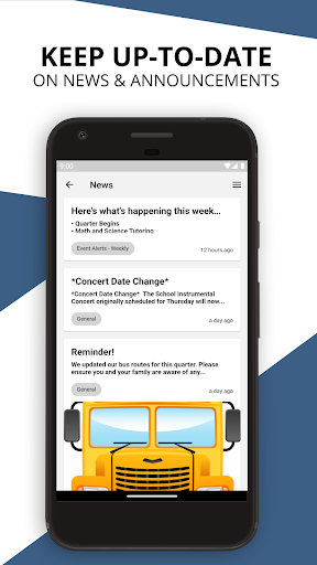 Android application Bell Shoals Academy screenshort