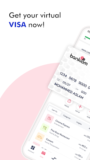 Android application Bankiom - Super Money App screenshort