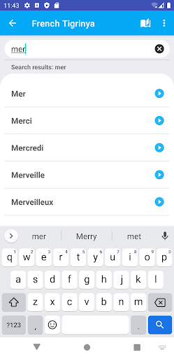 French Tigrinya Dictionary Screenshot 4 - AppWisp.com