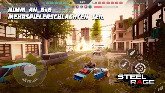 Steel Rage: Mech Cars PvP War Screenshot