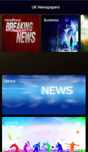 Android application UK Newspapers screenshort