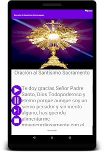 Oración a Santísimo Sacramento