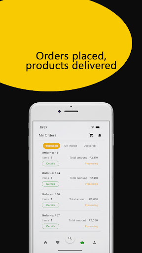 Afri Seasons - Order Food Screen 2